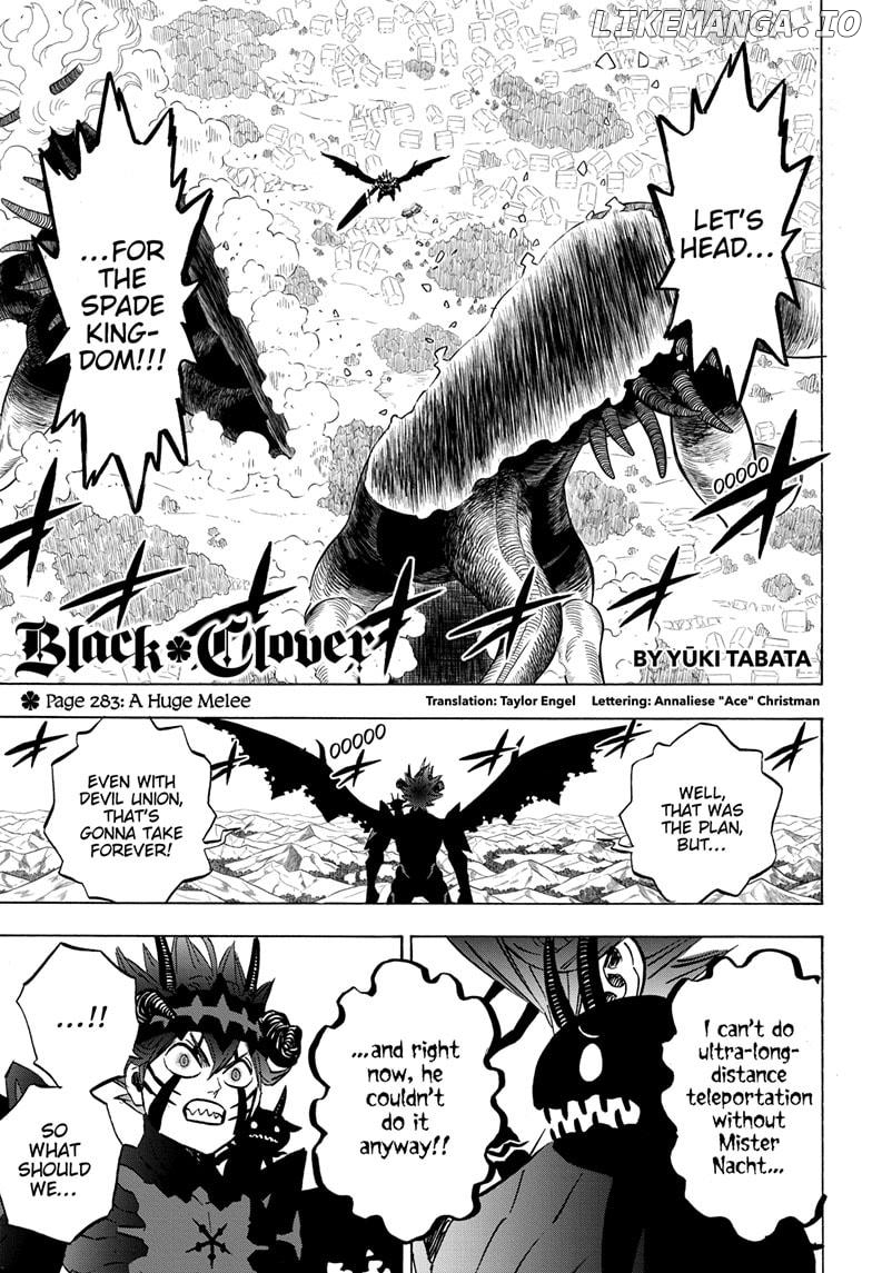 Black Clover chapter 283 image 01